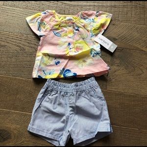 Carter’s Floral Outfit